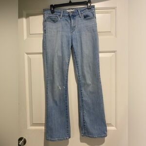 Levi’s 715 bootcut size 28 distressed